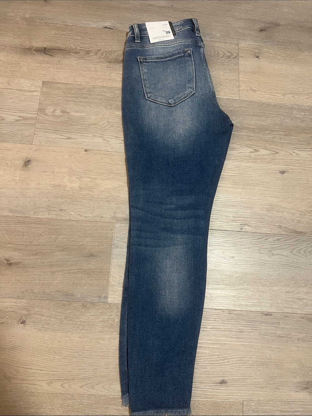 KanCan Dark Blue Faded Skinny Jeans